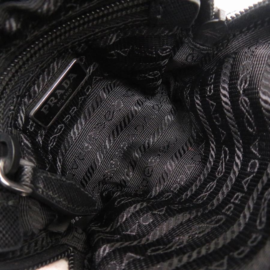 PRADA（プラダ） 未使用 マイクロ Re-Nylon ポーチ ナイロン ブラック