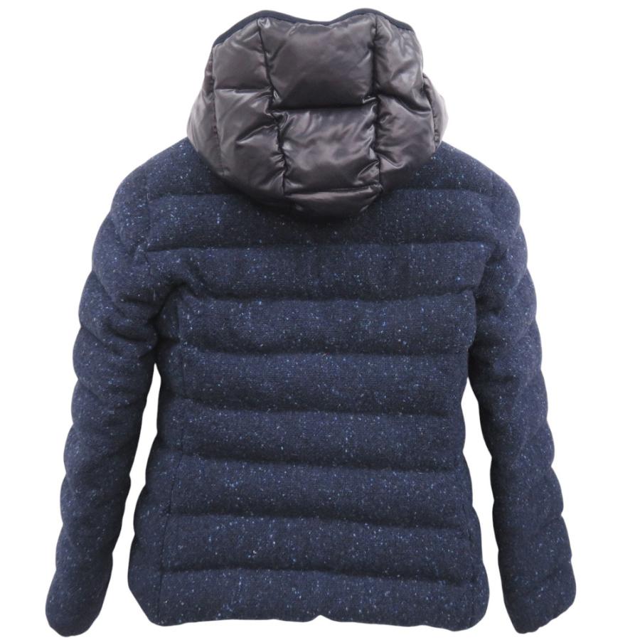 MONCLER（モンクレール） ASTERE ツイード x ナイロン フード付