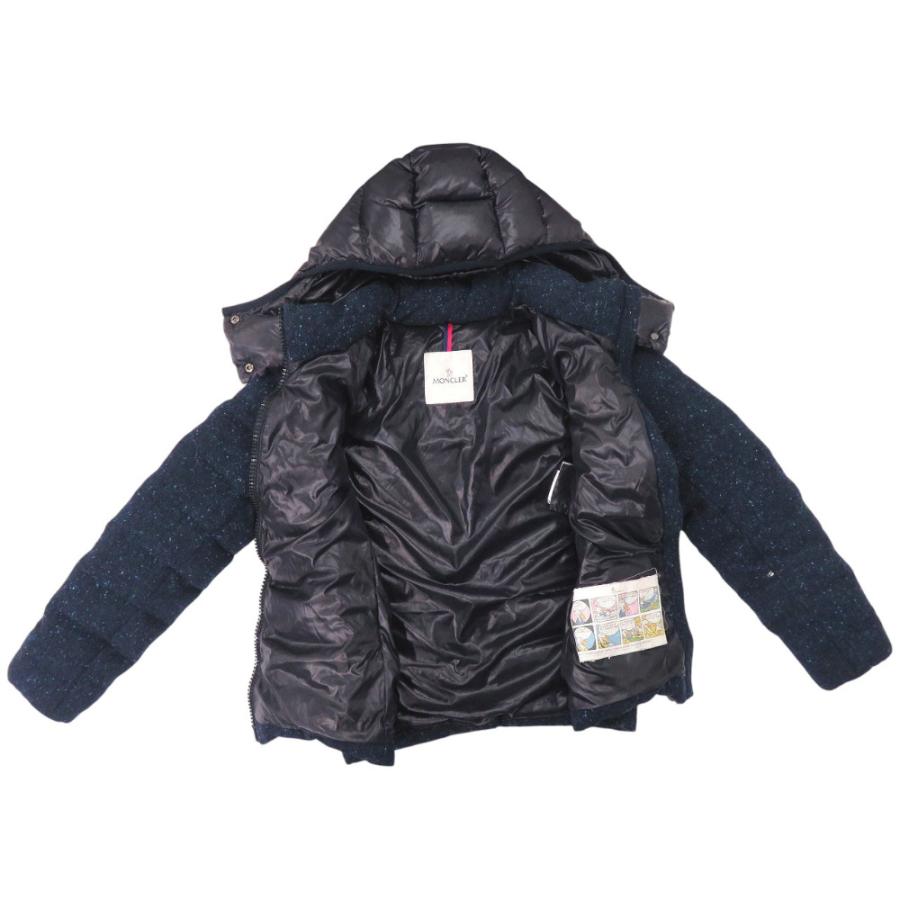 MONCLER（モンクレール） ASTERE ツイード x ナイロン フード付