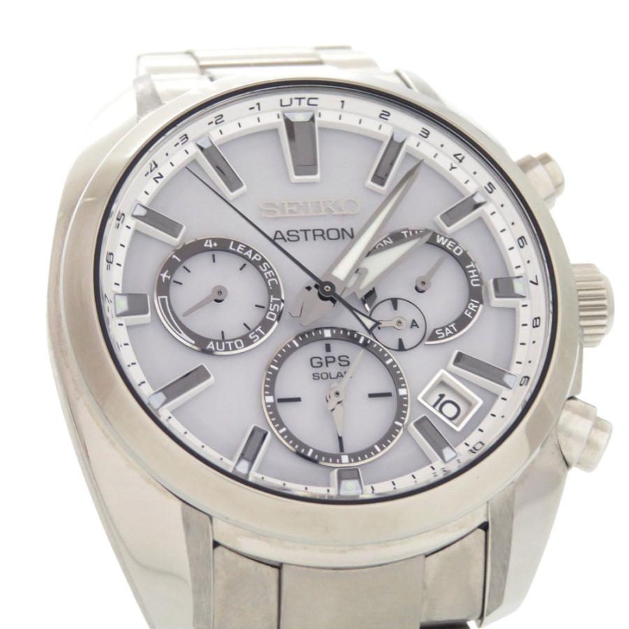 SEIKO（セイコー） 美品 アストロン SBXC047 5X53-0AJ0 ホワイト SS 白