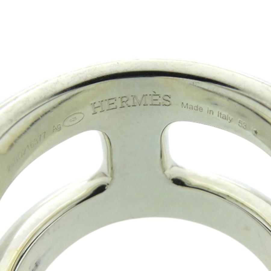 HERMES（エルメス） 美品 オスモズ PM 53 25BD216377 シルバー925 約13