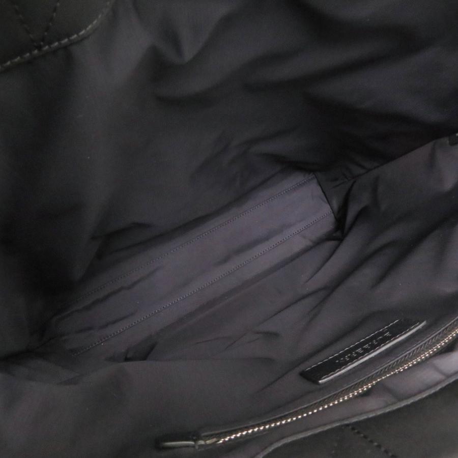 BURBERRY（バーバリー） 美品 ロゴ ブラック ナイロン 2way トート