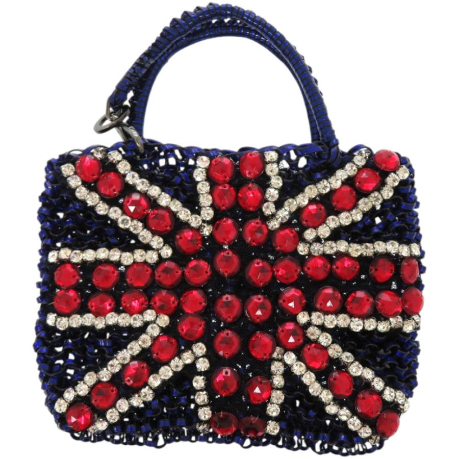 アンテプリマ ワイヤーバッグユニオンジャック ANTEPRIMA（アンテプリマ） 美品 ミニ ユニオンジャック ワイヤー