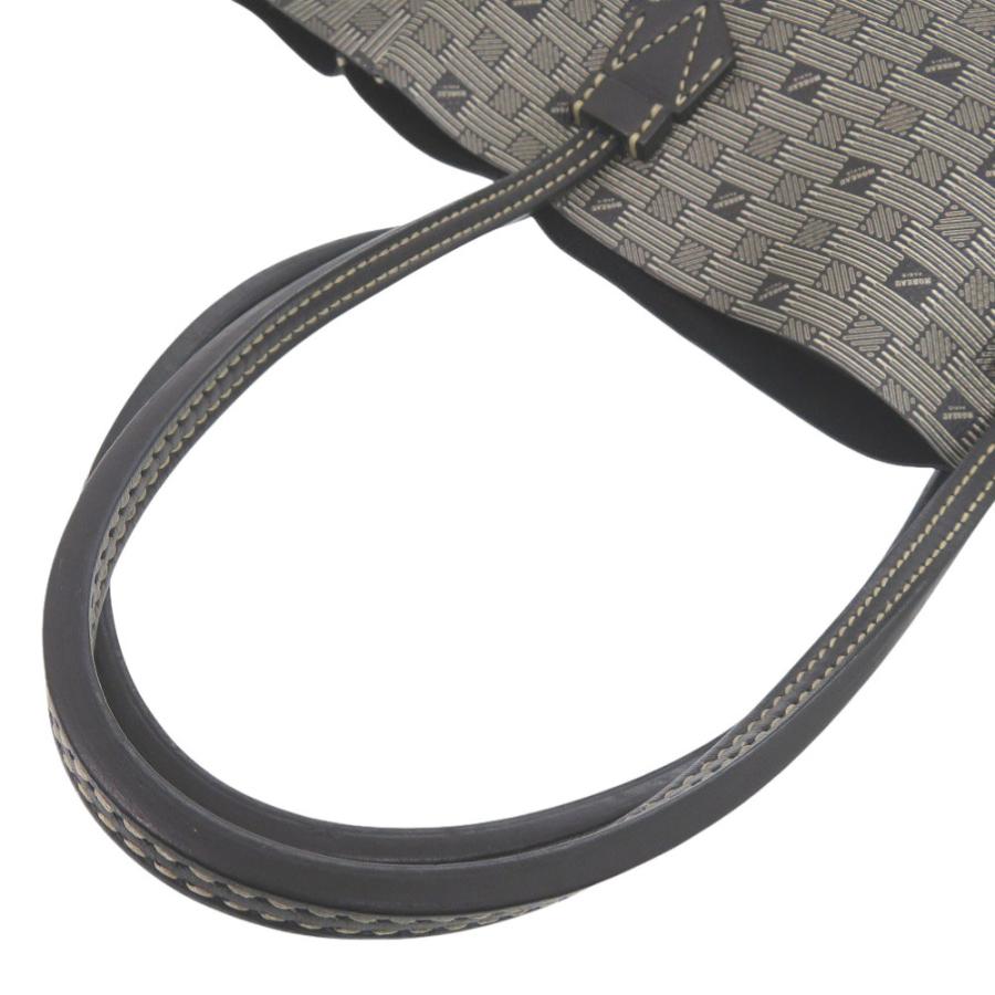 美品 モロー パリ VINCENNES MM ヴァンセンヌ レザー グレー トート