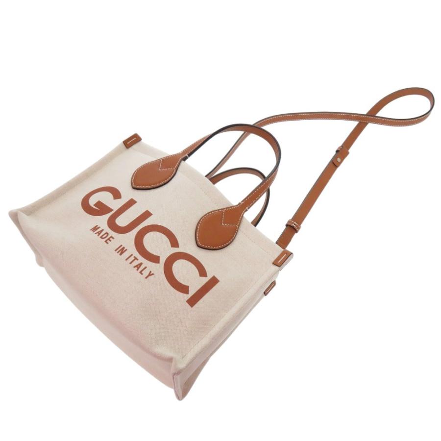 GUCCI（グッチ） 新品同様 プリント ミディアムトート 772144 2way 