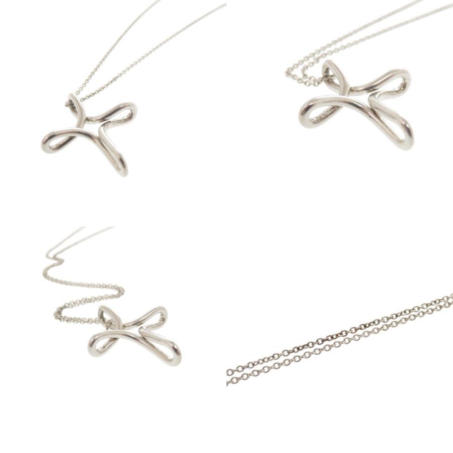TIFFANY&Co.　ティファニー　ネックレス シルバー925 TIFFANY&Co.（ティファニー） オープンクロス シルバー925 ネックレス