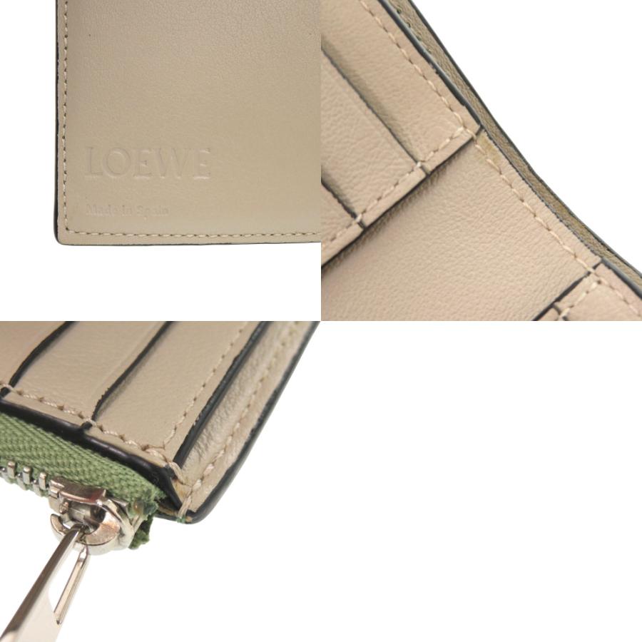 LOEWE（ロエベ） 新品同様 スリムジップ バイフォールド ウォレット