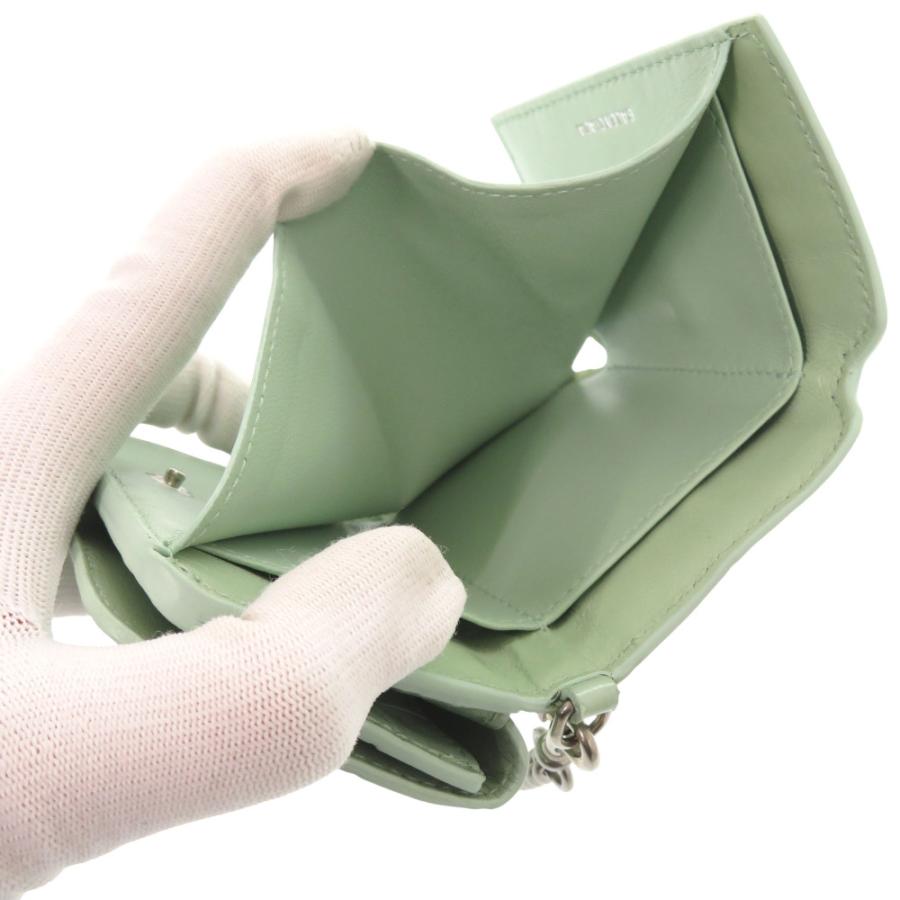 BALENCIAGA（バレンシアガ） 新品同様 チェーンウォレット 618145 型