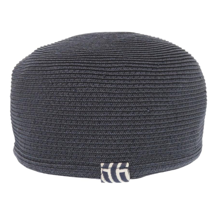 HERMES 新品同様 エルメス キャップ エマ ペーパー/ポリエステル