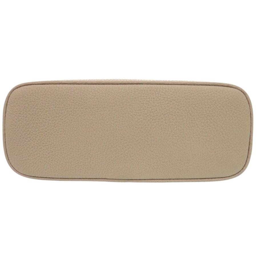 美品 ボナベンチュラ エマバッグ 22 レザー グレージュ ベージュ 2way