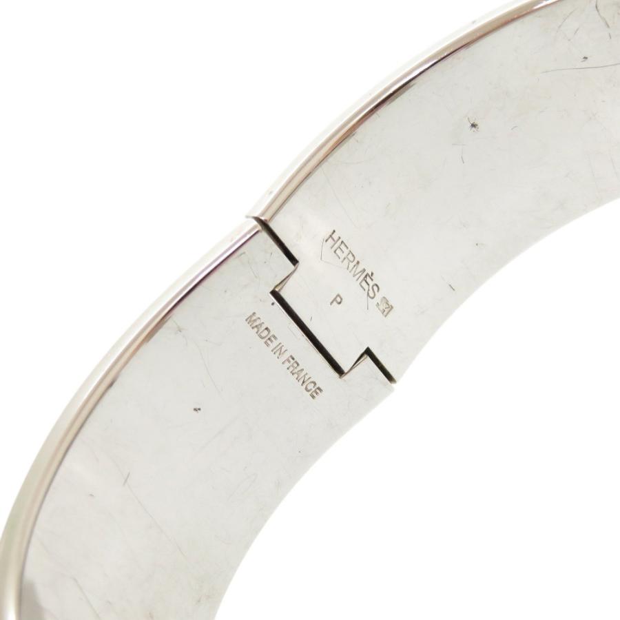 HERMES（エルメス） Hモチーフ クリッククラックGM ブ メタル ホワイト