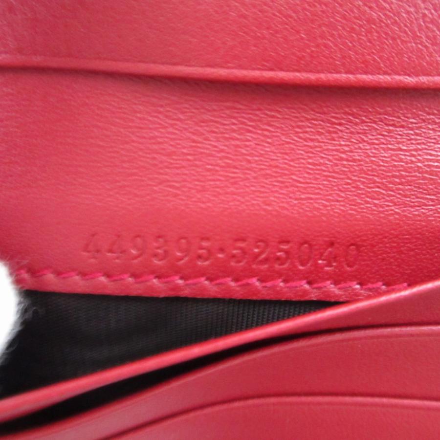 GUCCI（グッチ） 未使用 マイクログッチシマ 449395 レザー レッド 赤 