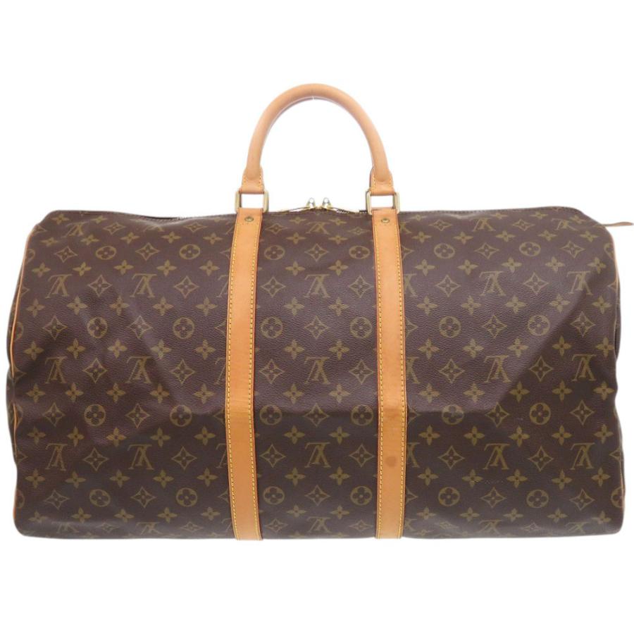 ルイ ヴィトン キーポル55 モノグラム M41424 ボストンバッグ LV 1338【中古】LOUIS VUITTON LOUIS VUITTON（ルイ・ヴィトン） ルイ ヴィトン キーポル55