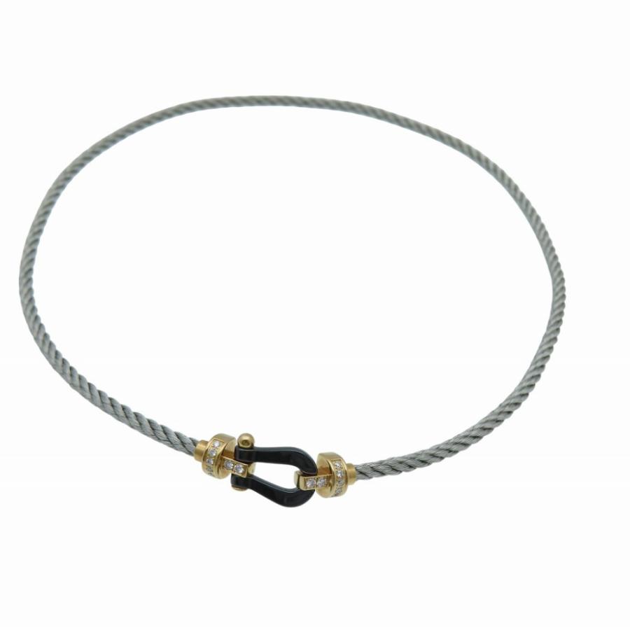 Fred（フレッド） 美品 フォース10 ハーフダイヤ MM ブレスレット 750