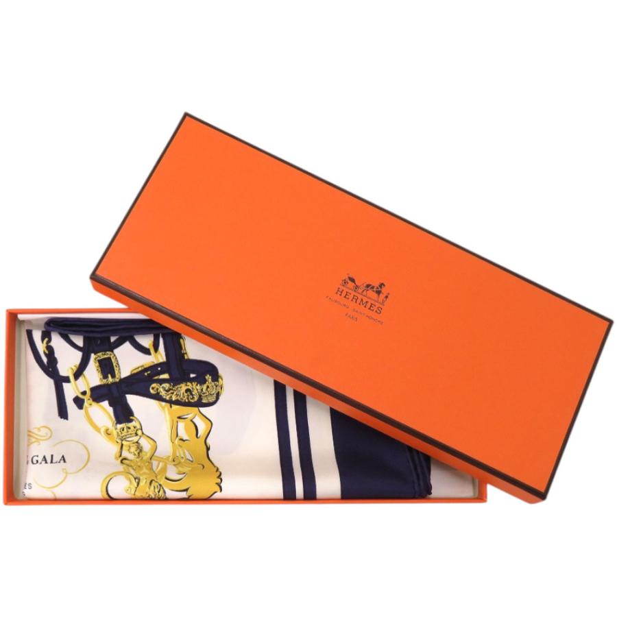HERMES（エルメス） 未使用品 ポケットチーフ カレ45 プチカレ brides