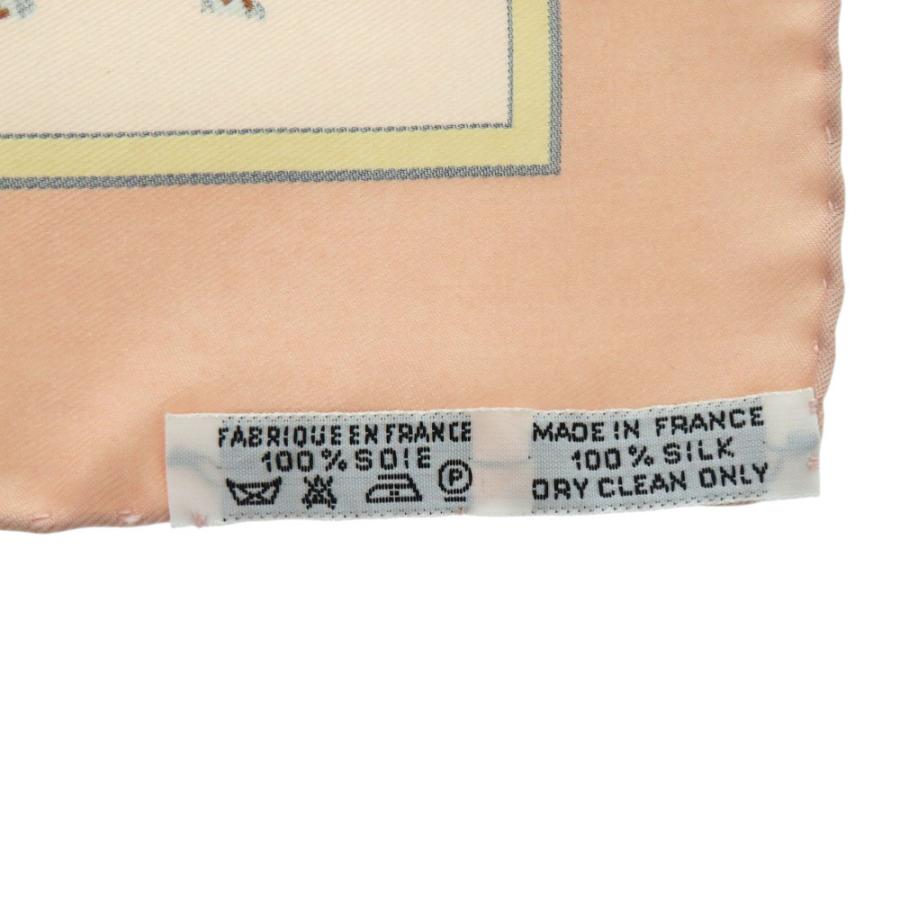 HERMES（エルメス） 新品同様 ポケットチーフ カレ45 プチカレ VOYAGE