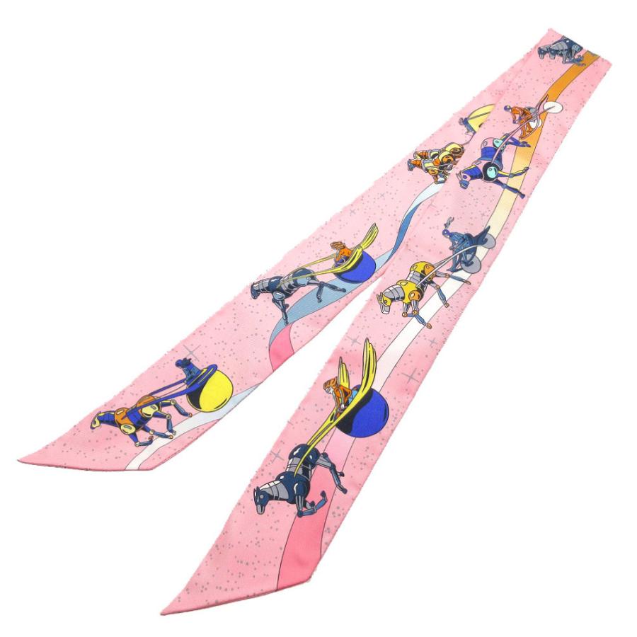 HERMES（エルメス） 新品同様 ツイリー スペースダービー スカーフ