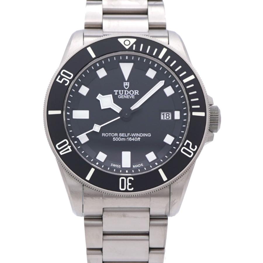 美品 チューダー ペラゴス 25500TN 自動巻き 腕時計 チタン / SS