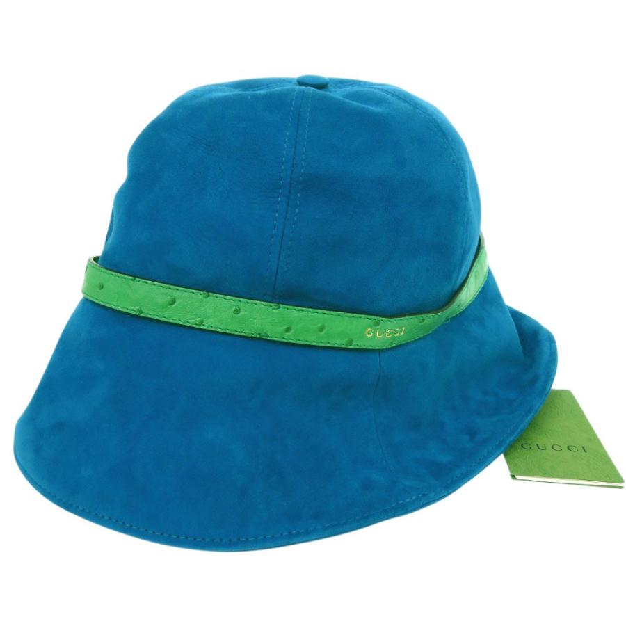 GUCCI（グッチ） 新品同様 ロゴ バケットハット 728965 帽子