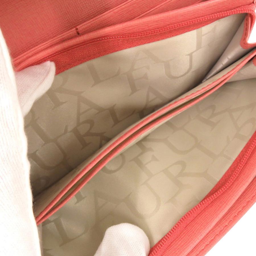 FURLA（フルラ） 未使用品 レザー ピンク 長財布 二つ折り長財布 0714