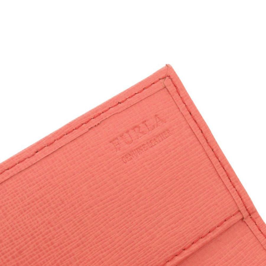 FURLA（フルラ） 未使用品 レザー ピンク 長財布 二つ折り長財布 0714