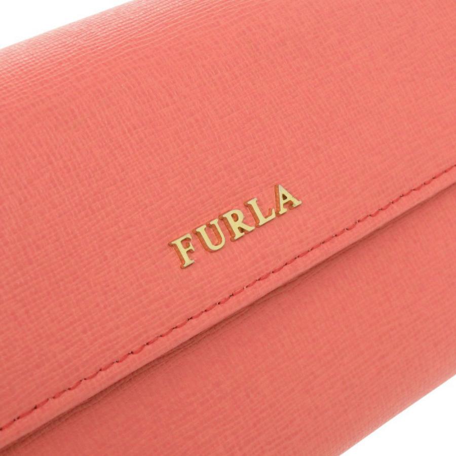 FURLA（フルラ） 未使用品 レザー ピンク 長財布 二つ折り長財布 0714