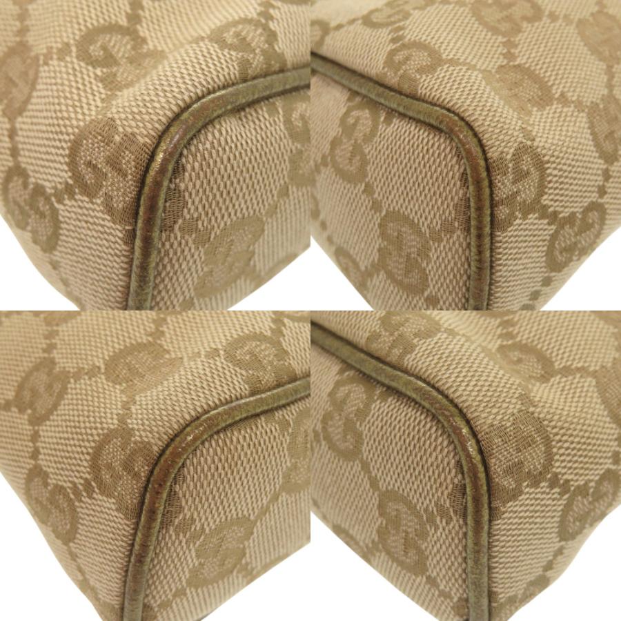 GUCCI（グッチ） アクセサリーポーチ 145750 GGキャンバス ベージュ