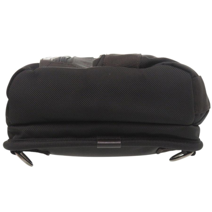美品 トゥミ ブラック ショルダーバッグ ボディバッグ 黒 0949 TUMI メンズ_2