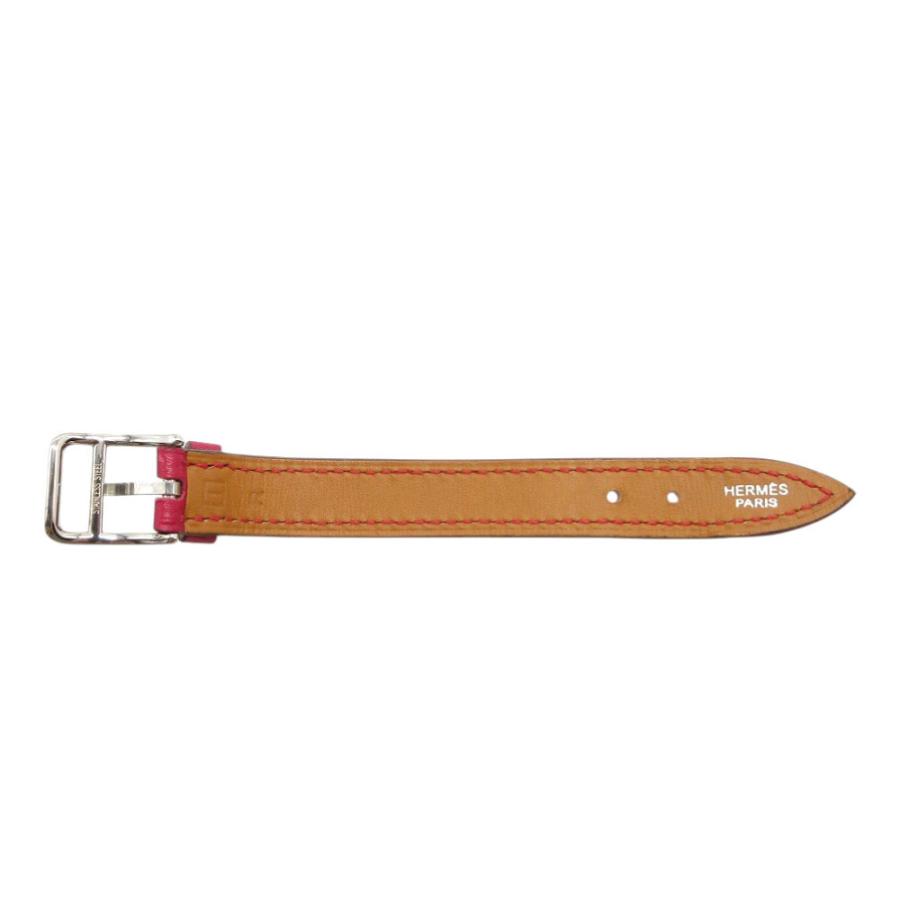 HERMES エルメス ベルトモチーフ スカーフリング HERMES（エルメス） 美品 ベルトモチーフ スカーフリング レザー
