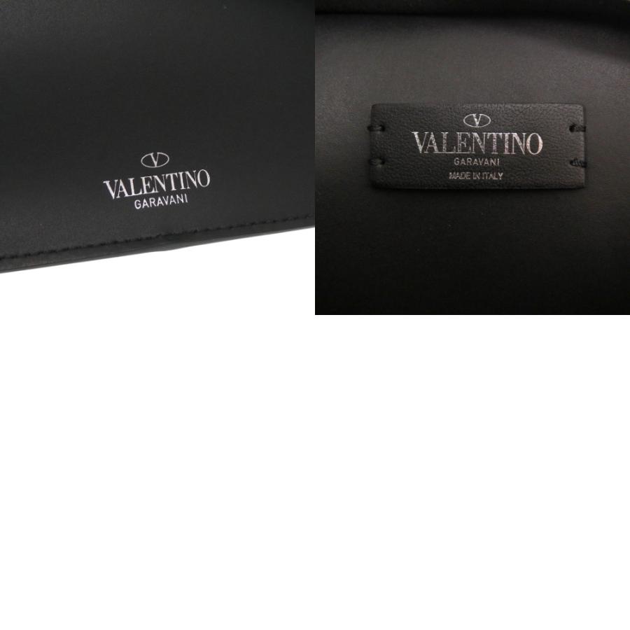 新品同様 ヴァレンティノ ガラヴァーニ VLTNロゴ ベルトバッグ レザー