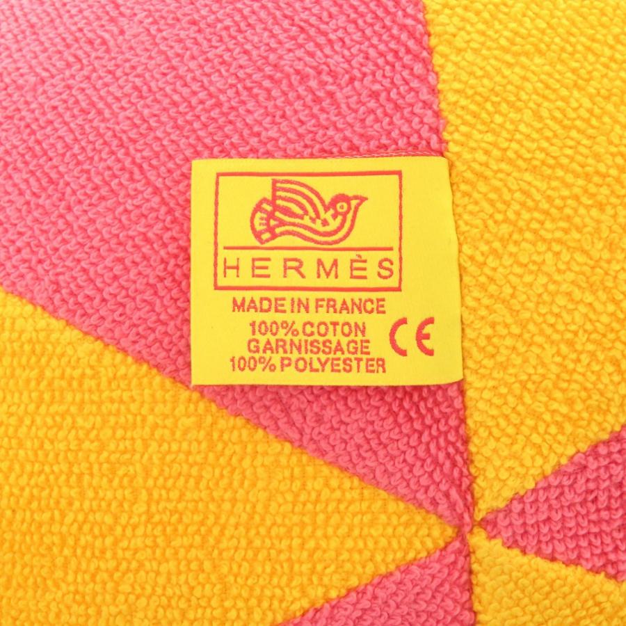 未使用 エルメス ビーチボール アニモー ナッテ コットン ピンク/イエロー おもちゃ 玩具 1488 HERMES ベビー キッズ_6