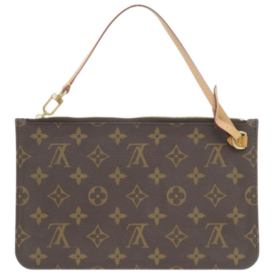 美品 ルイ ヴィトン ネヴァーフルポーチ MM/GM用 モノグラム ポーチ LV 