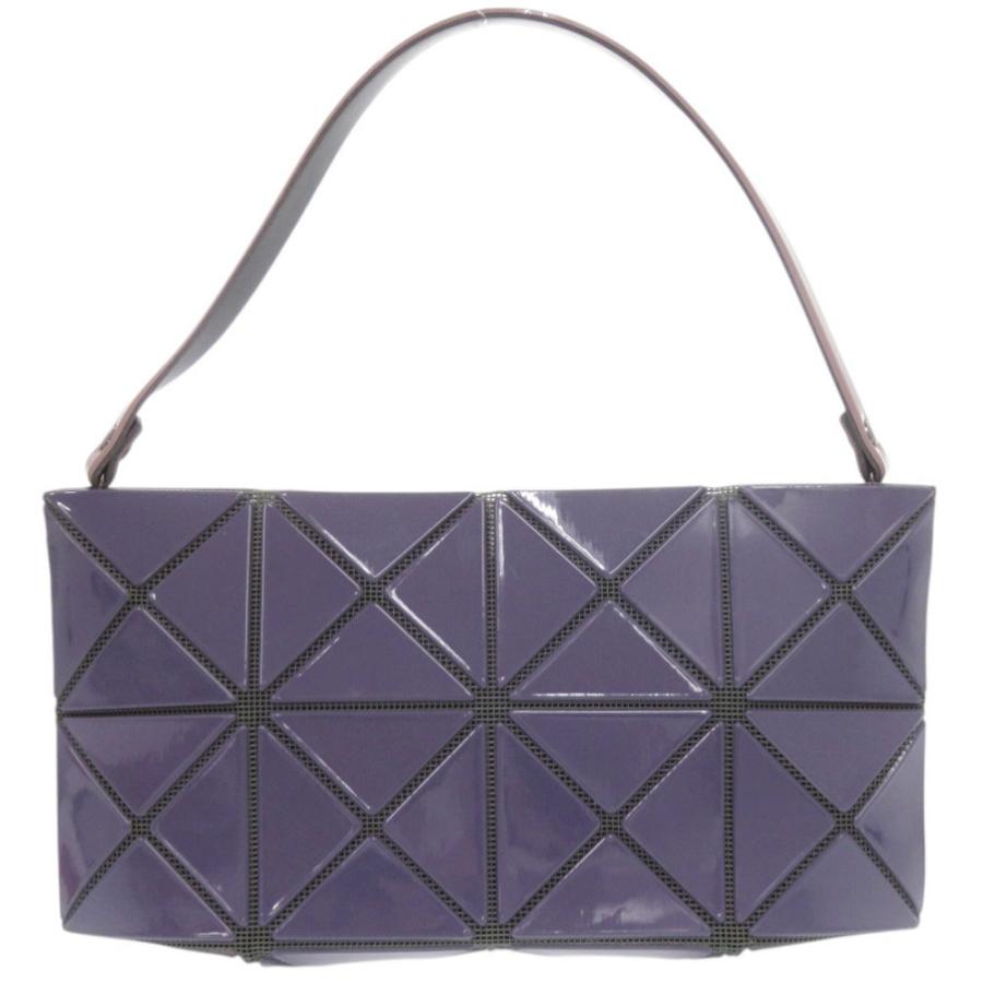 【軟宝専用】 ISSEY MIYAKE BAOBAO ハンドバッグ パープル ISSEY MIYAKE（イッセイミヤケ） 新品同様 バオバオ パープル