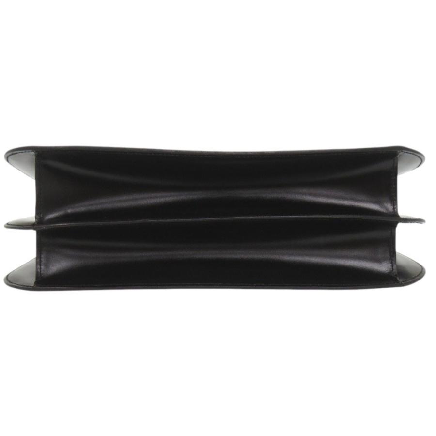 美品 セリーヌ レザー ブラック ショルダーバッグ 黒 0247 CELINE_3