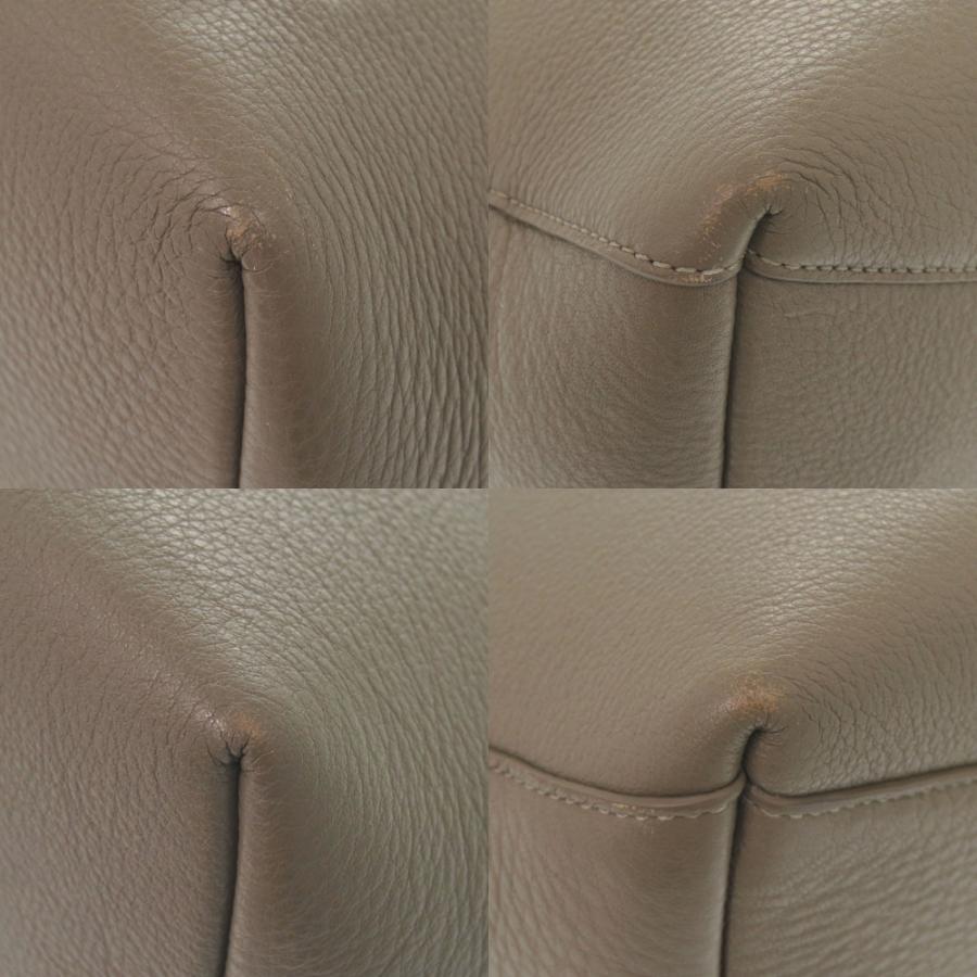 Bally（バリー） 美品 レザー グレージュ 2way トートバッグ 0291