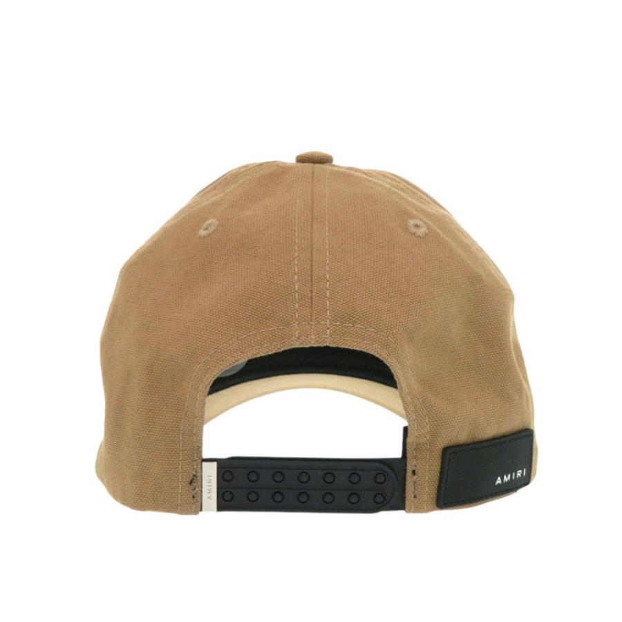 美品 アミリ MA ロゴ キャップ SRAMHACP1058SMRBC00 コットン ベージュ