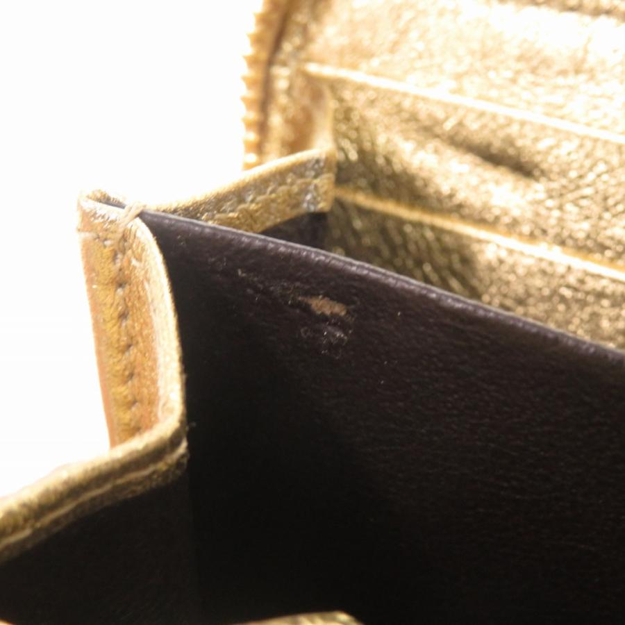 GUCCI（グッチ） 未使用 GGマーモント リザード ゴールド 456117