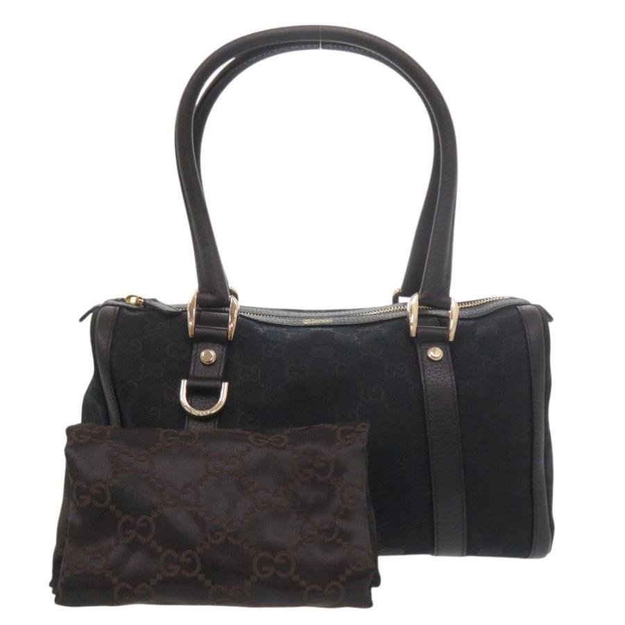 GUCCI（グッチ） 美品 ミニボストン 130942 GGキャンバス レザー