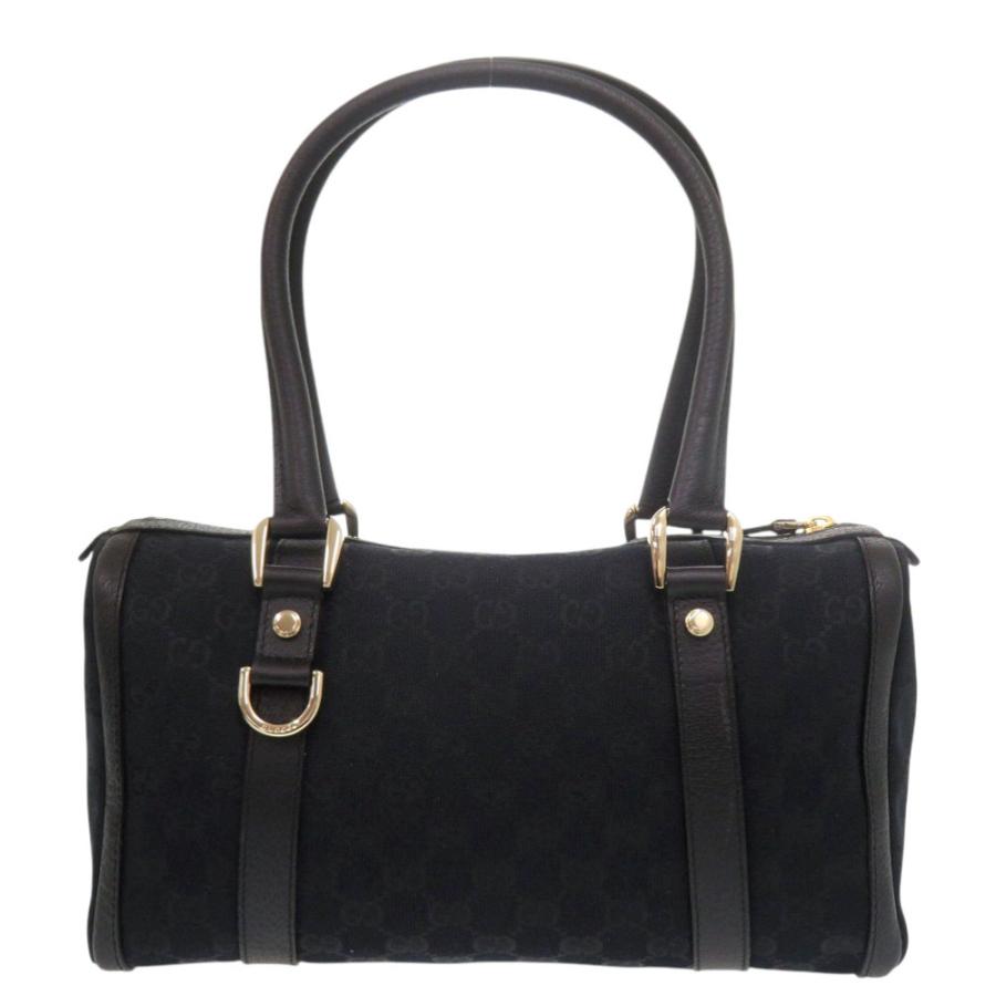 GUCCI（グッチ） 美品 ミニボストン 130942 GGキャンバス レザー