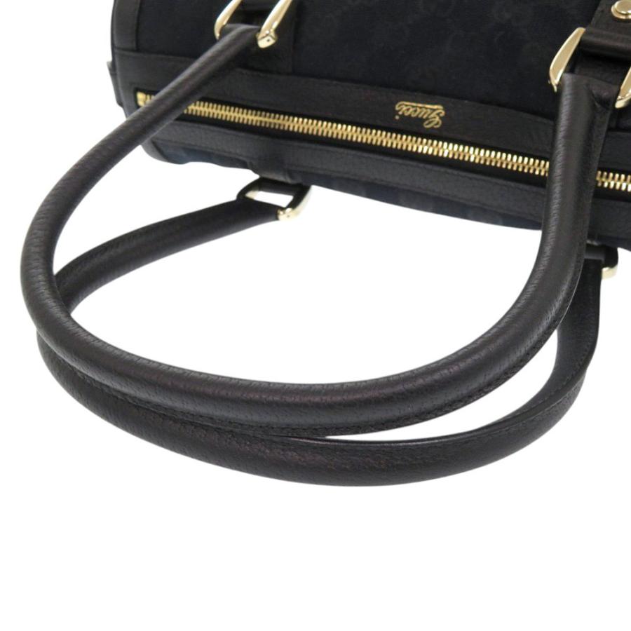 GUCCI（グッチ） 美品 ミニボストン 130942 GGキャンバス レザー