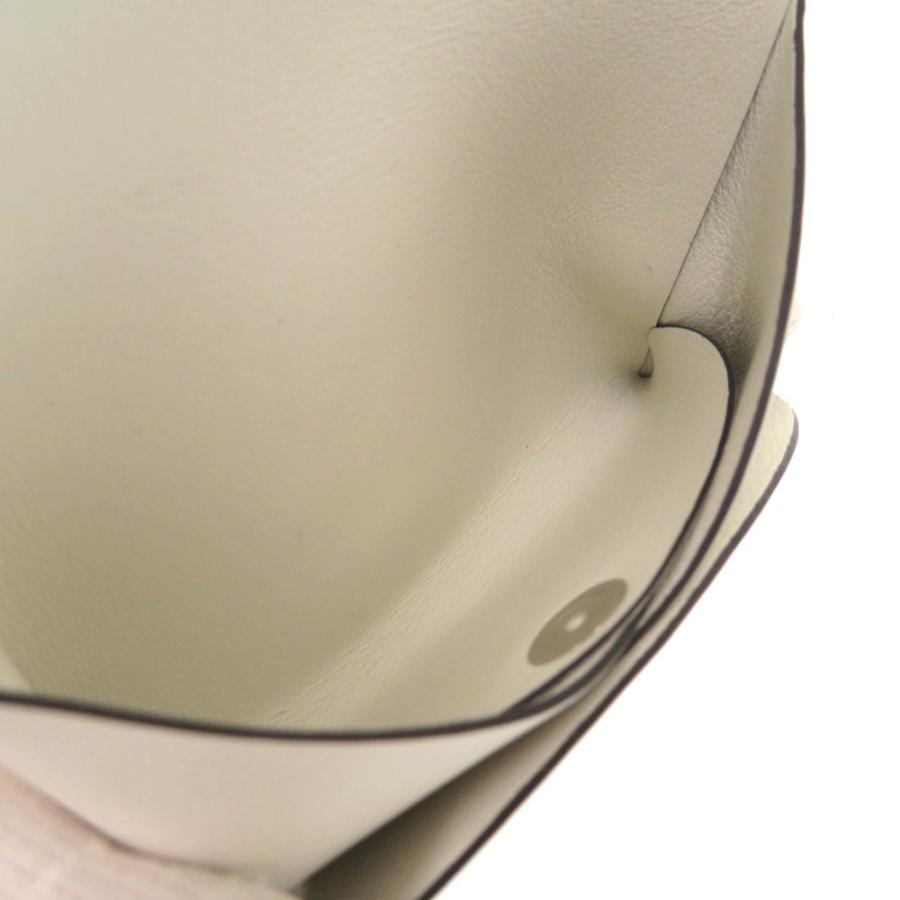 未使用 エルメス カルヴィ デュオ スプリングホース ヴォースイフト ブラン K刻印(2025年生) コインケース 財布 0566 HERMESの画像