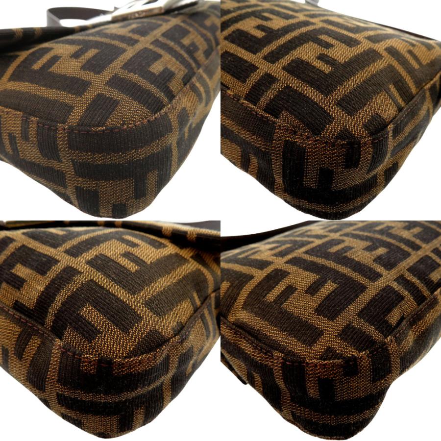 Fendi フェンディ　ズッカ　マンマバケット FENDI（フェンディ） 美品 ズッカ柄 マンマバケット 2305 26424 レザー