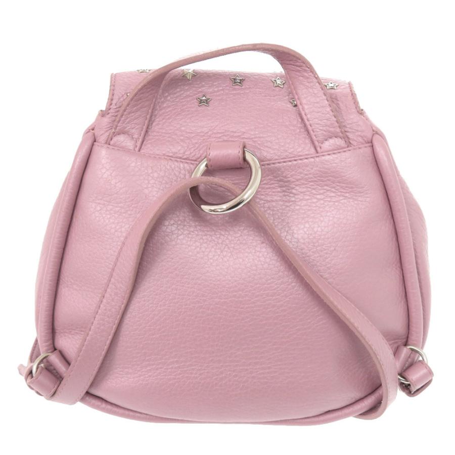 ジミーチュウ スター スタッズ レザー ピンク ミニ リュック デイパック 0809 JIMMY CHOO_1