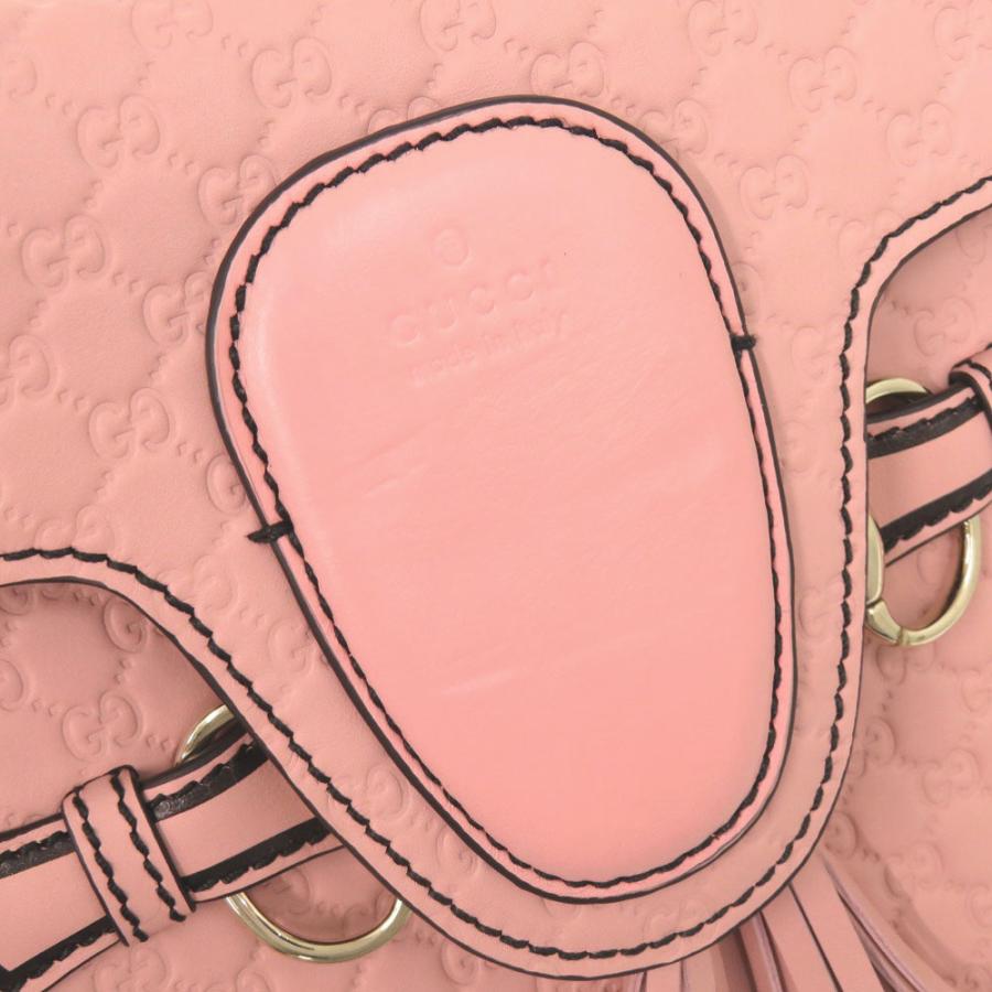 GUCCI（グッチ） 美品 エミリー マイクログッチシマ 449635 レザー
