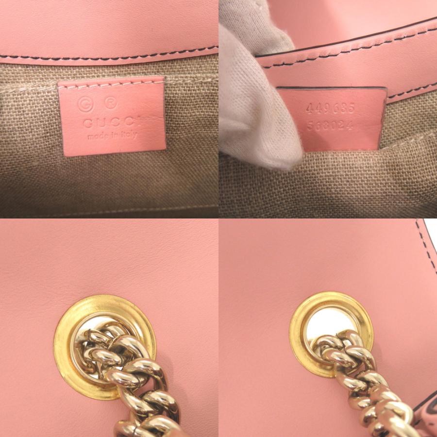 GUCCI（グッチ） 美品 エミリー マイクログッチシマ 449635 レザー