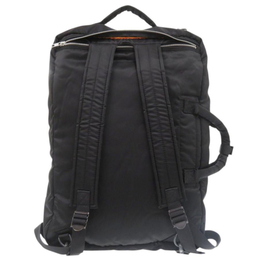 美品 ポーター 3WAY TANKER ブラック ビジネスバッグ 黒 1197 PORTER メンズ_3