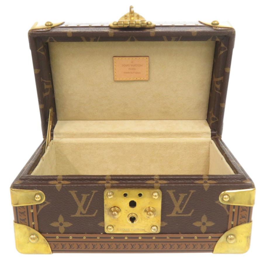 美品 ルイ ヴィトン コフレ トレゾール20 モノグラム M47004 ジュエリーボックス LV 1379 LOUIS VUITTONの画像