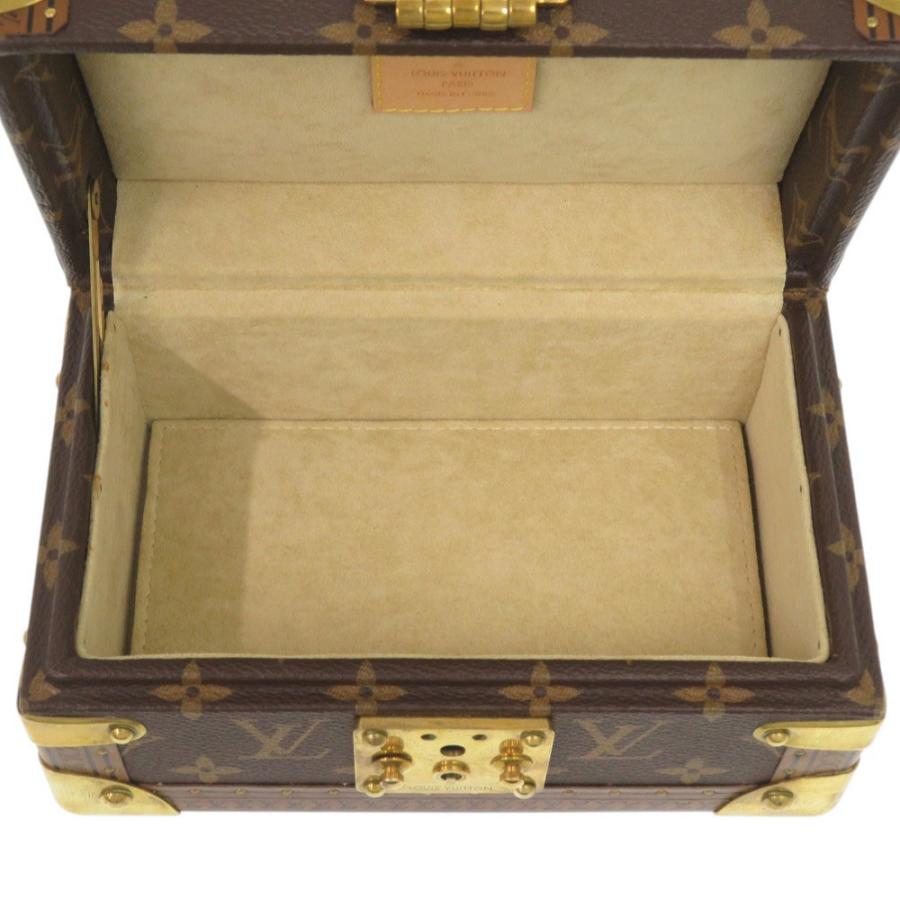 美品 ルイ ヴィトン コフレ トレゾール20 モノグラム M47004 ジュエリーボックス LV 1379 LOUIS VUITTONの画像