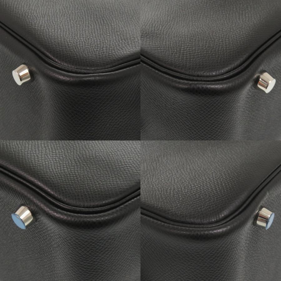 HERMES（エルメス） 美品 プリュム28 ヴォーエプソン ブラック