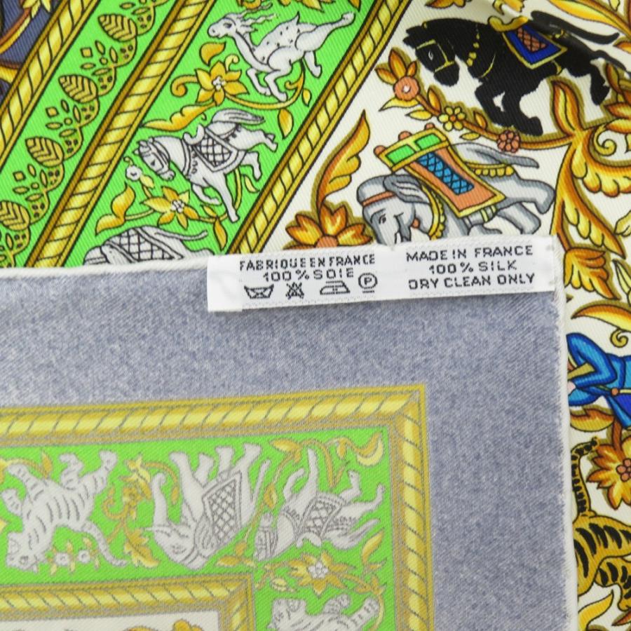 HERMES（エルメス） 新品同様 カレ90 CHASSE EN INDE インドの狩猟